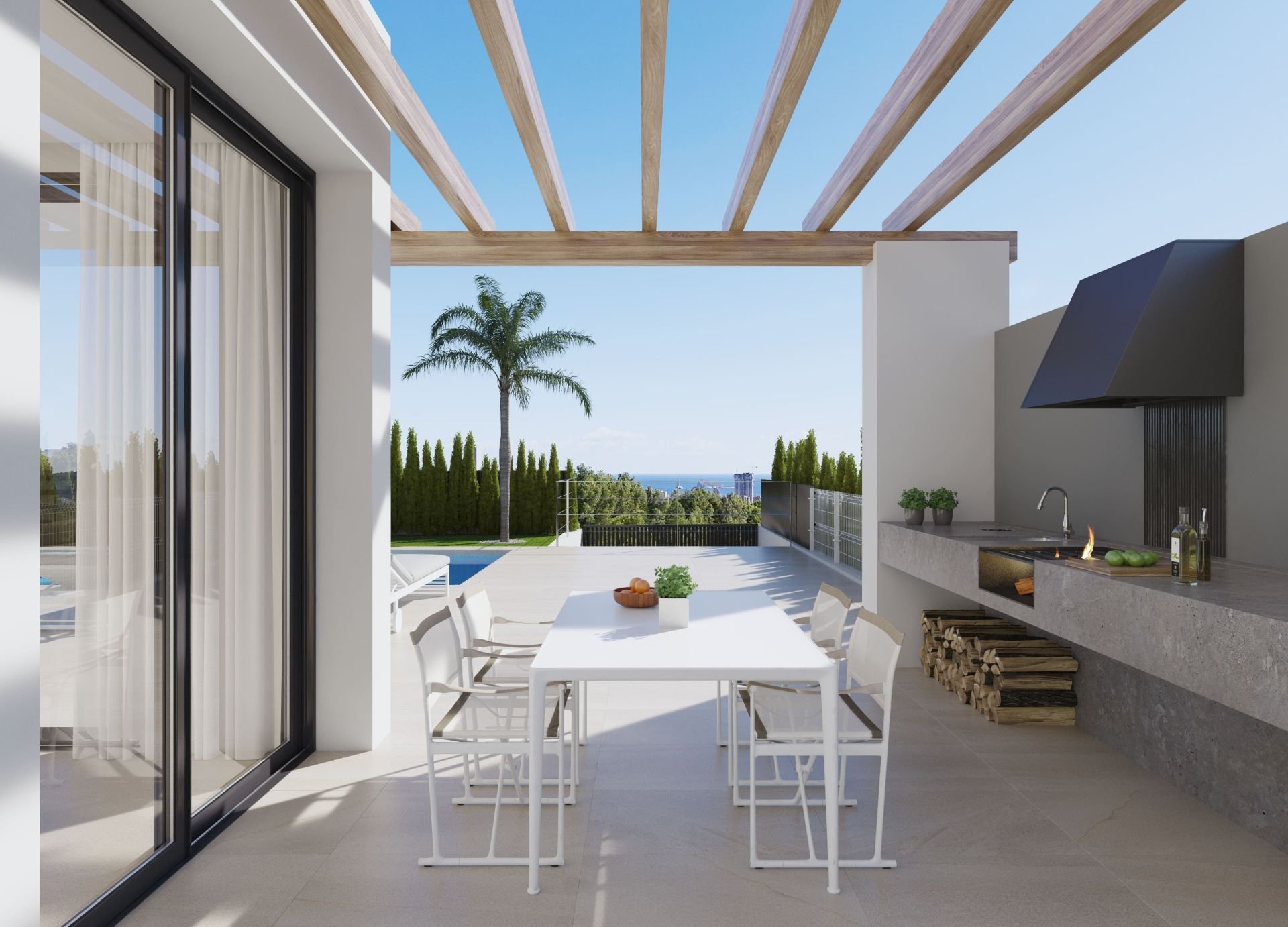 Villa à Finestrat, Alicante, Espagne 3 chambres, 282 m2 No. 95430