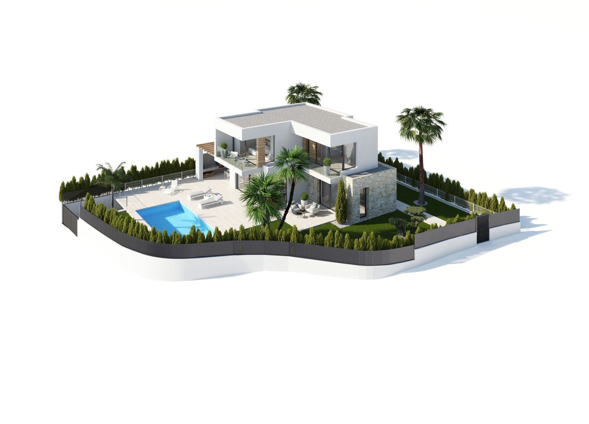 Villa à Finestrat, Alicante, Espagne 3 chambres, 282 m2 No. 95430