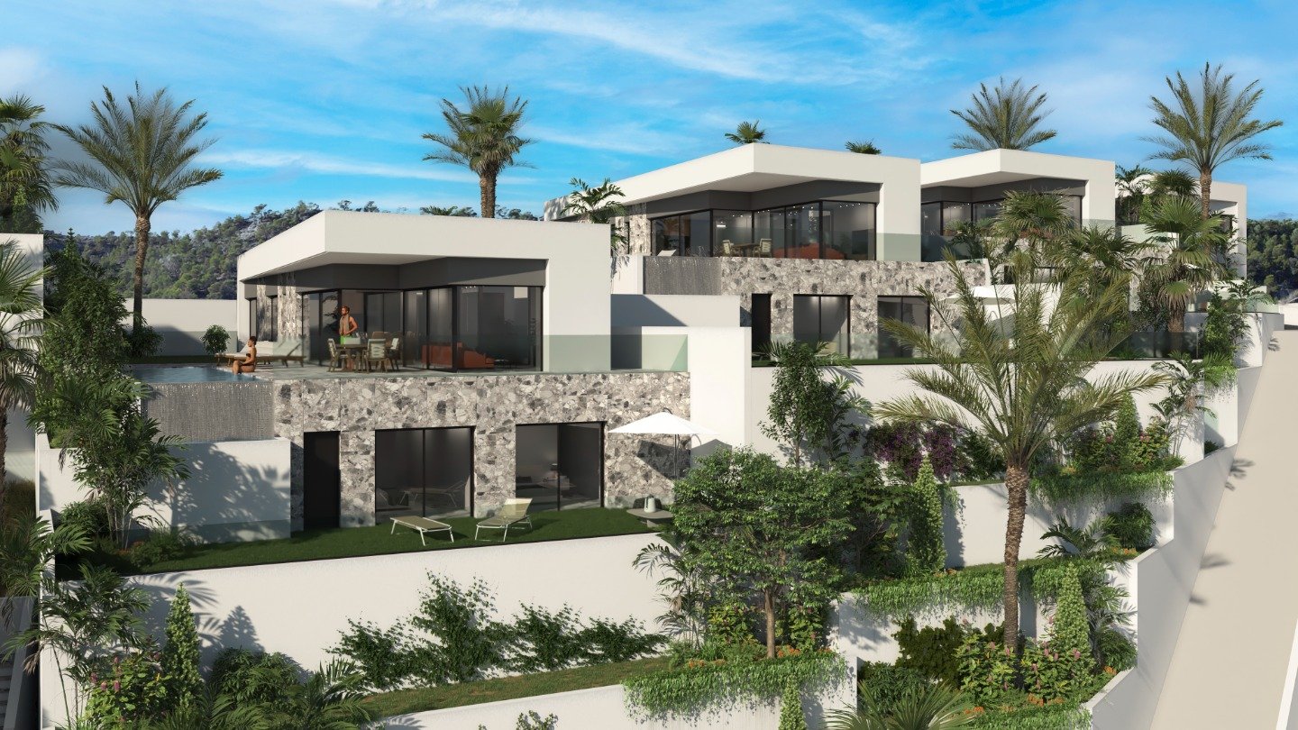 Villa en Finestrat, Alicante, España 4 dormitorios, 322 m2 No. 90333