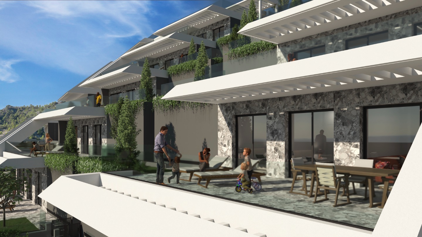 Huoneisto Finestrat, Alicante, Espanja 2 makuuhuonetta, 148 m2 No. 90334