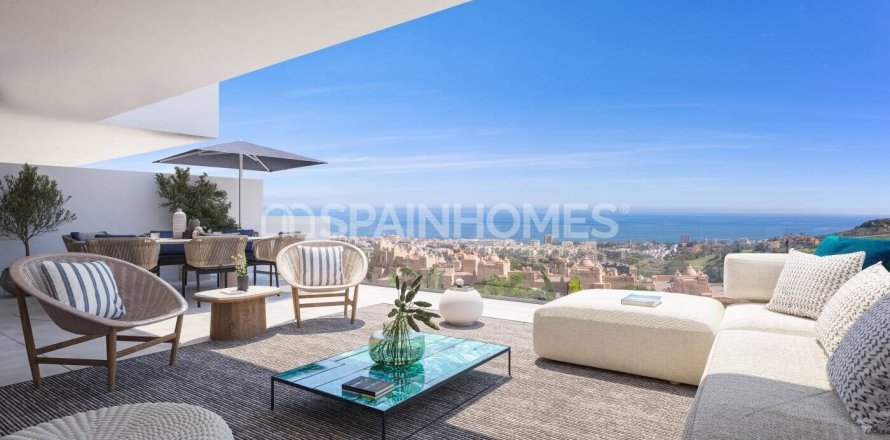 Penthouse Manilva, Malaga, Spain 3 bedrooms, 101 sq.m. No. 83625