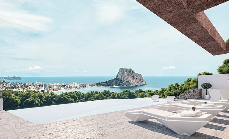 Willa w Calpe, Alicante, Hiszpania 4 sypialnie, 427 mkw. nr 110184