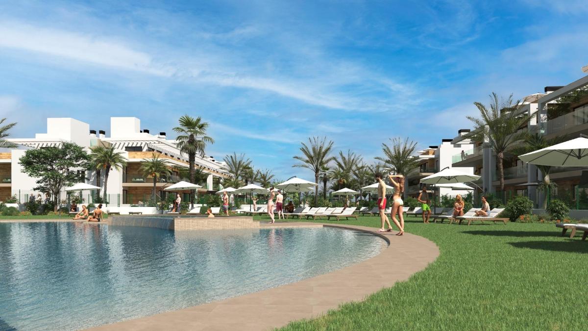 Apartment à Los Alcazares, Murcia, Espagne 3 chambres, 105 m2 No. 112999