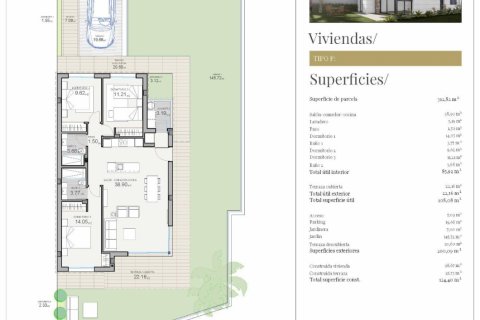 Villa till salu Polop, Alicante, Spanien 3 sovrum, 124 kvm. Nr. 114890 - foto 12