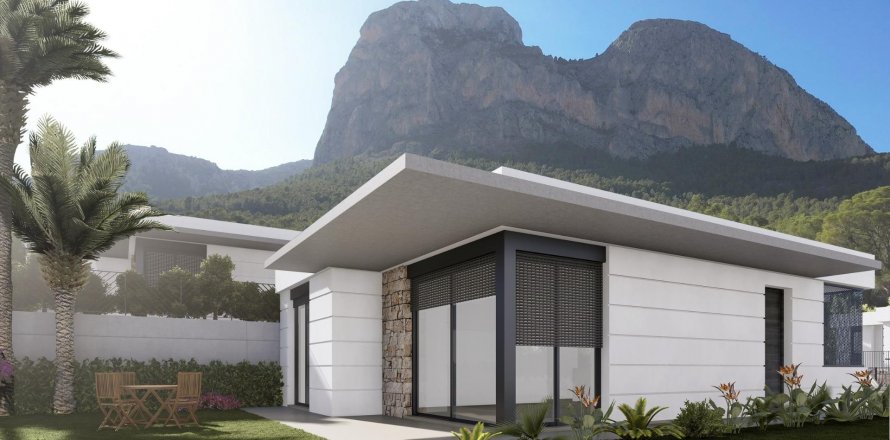 Villa Polop, Alicante, Spanien 3 sovrum, 124 kvm. Nr. 114890