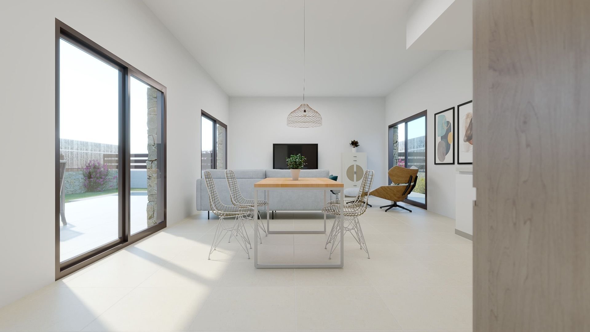 House in Finestrat, Alicante, Spanien 3 Schlafzimmer, 202 m2 Nr. 95509
