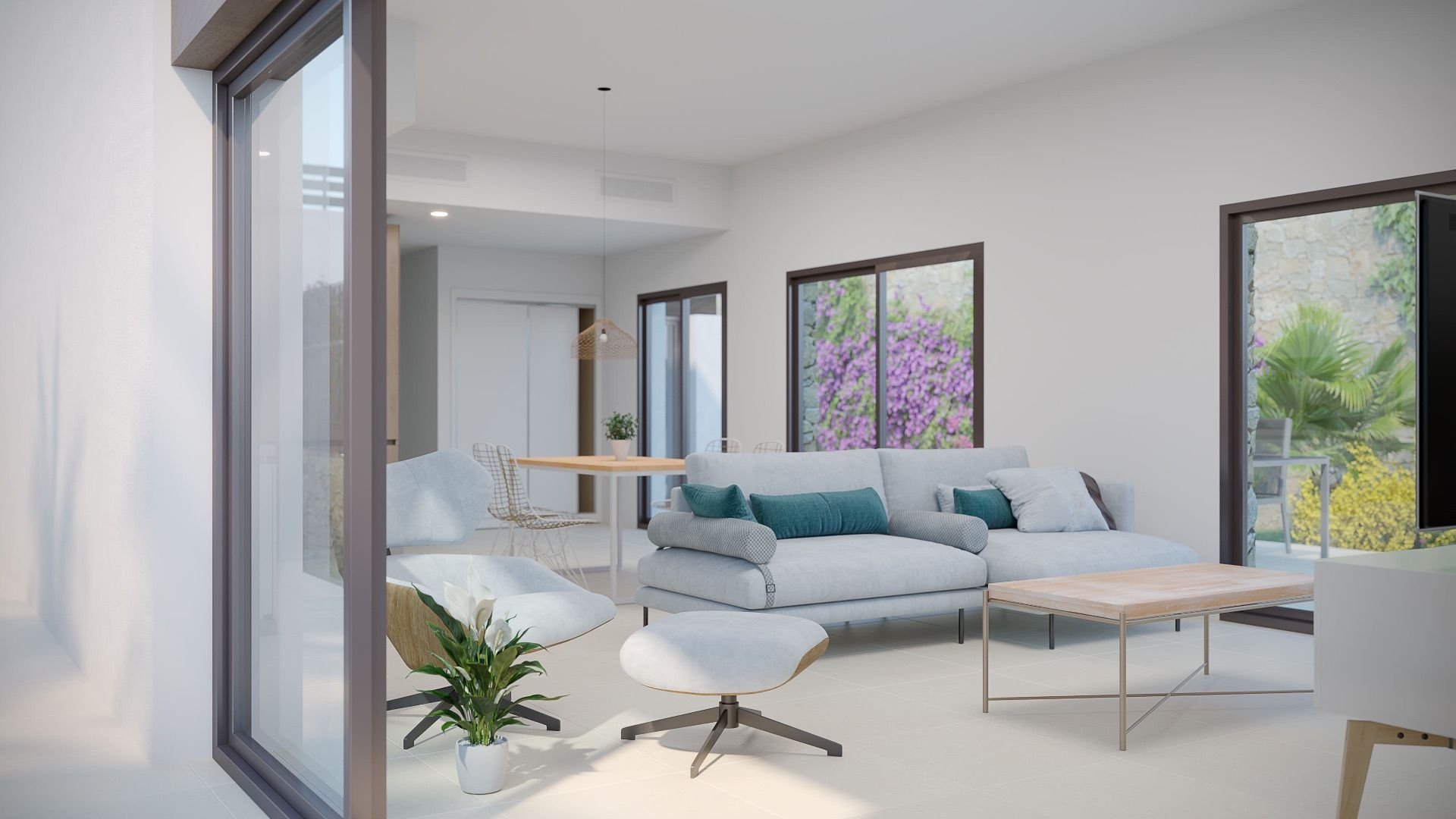 House in Finestrat, Alicante, Spanien 3 Schlafzimmer, 202 m2 Nr. 95509