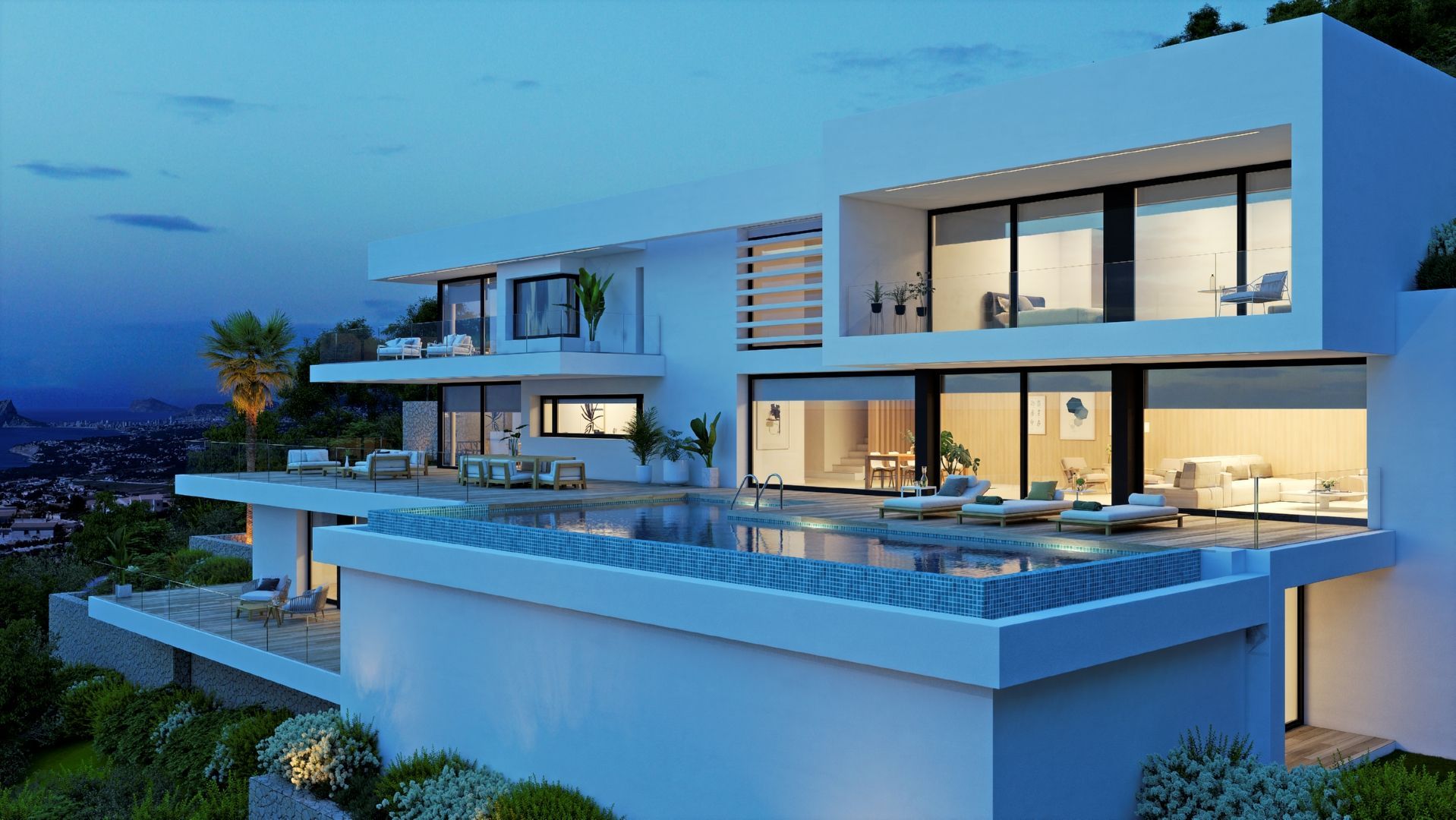 Villa en Benitachell, Alicante, España 5 dormitorios, 1401 m2 No. 95518