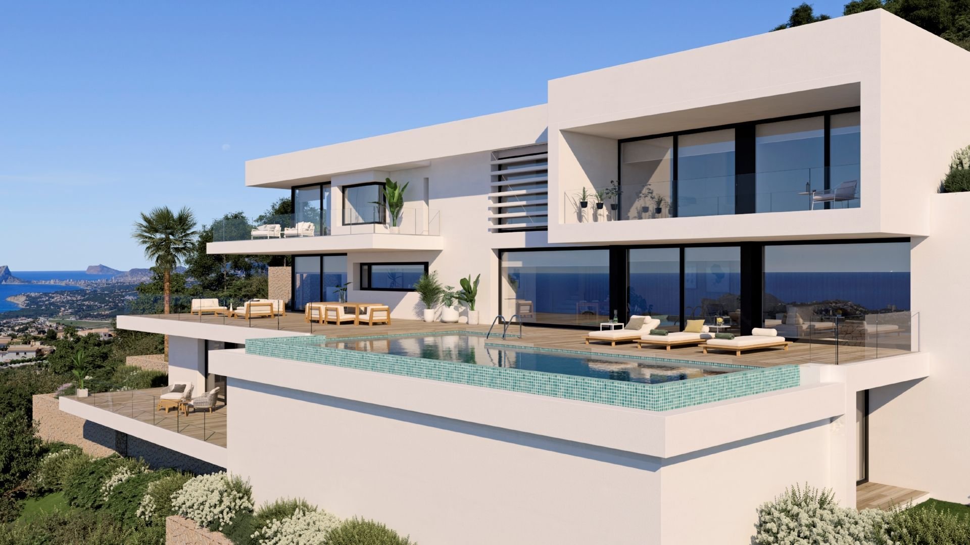 Villa en Benitachell, Alicante, España 5 dormitorios, 1401 m2 No. 95518