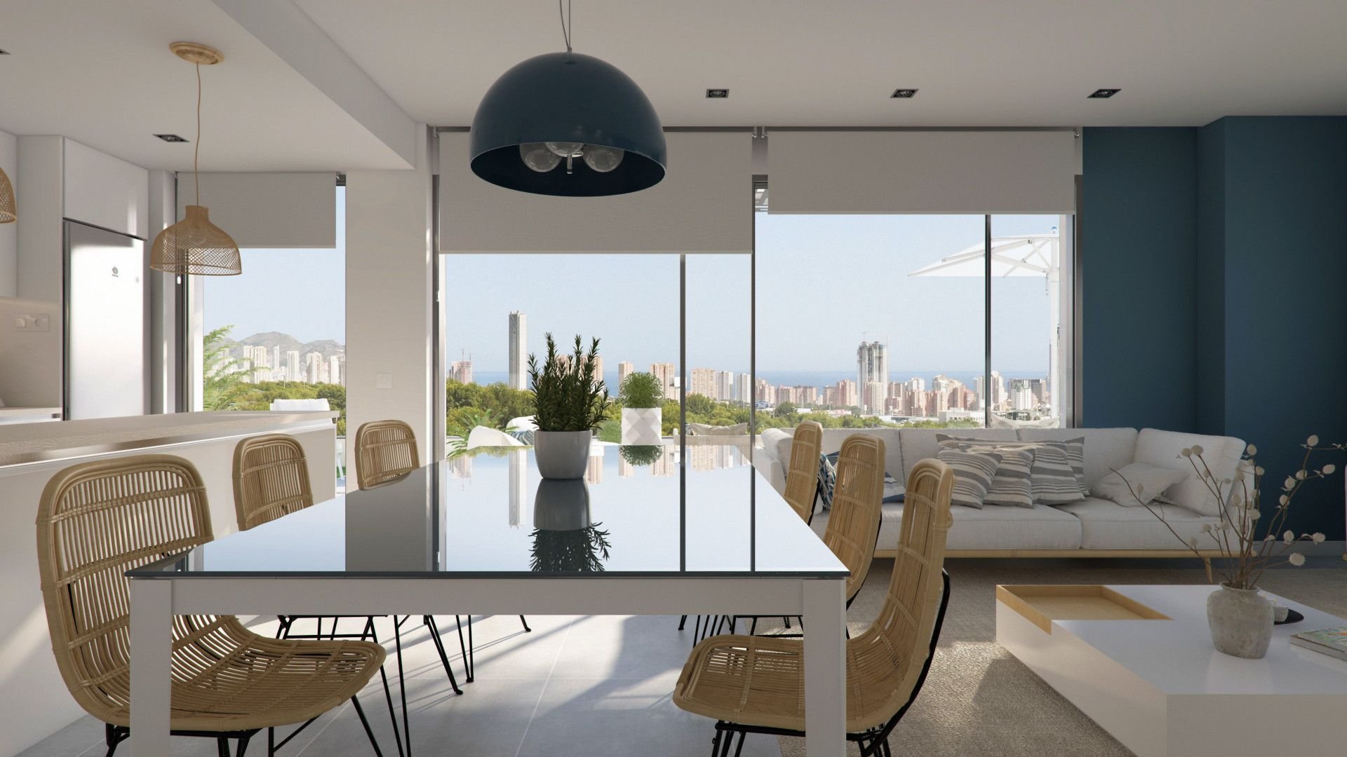 Apartamento en Finestrat, Alicante, España 2 dormitorios, 133 m2 No. 95514