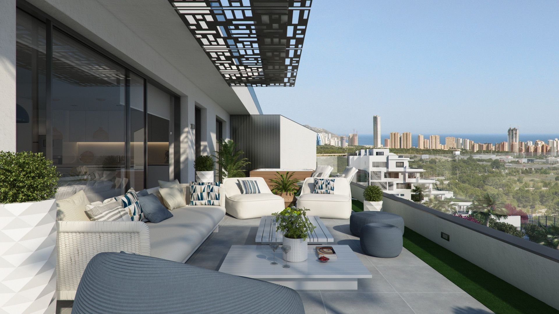 Apartamento en Finestrat, Alicante, España 2 dormitorios, 133 m2 No. 95514