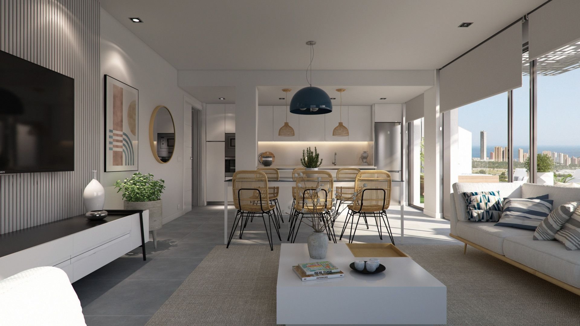 Apartamento en Finestrat, Alicante, España 2 dormitorios, 133 m2 No. 95514