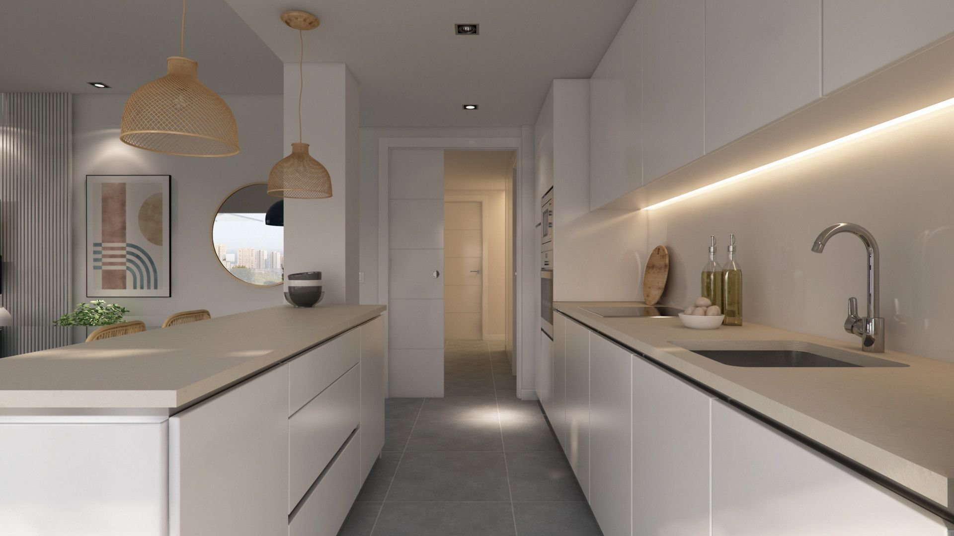 Apartamento en Finestrat, Alicante, España 2 dormitorios, 133 m2 No. 95514