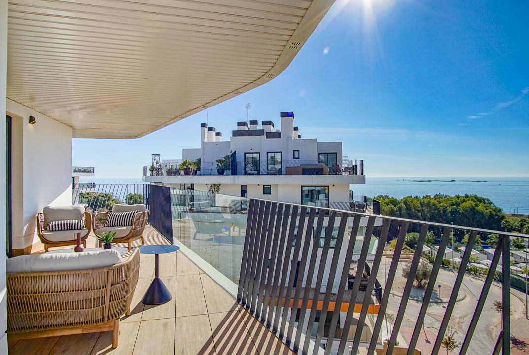Lägenhet i Villajoyosa, Alicante, Spanien 3 sovrum, 259 kvm. Nr. 89137