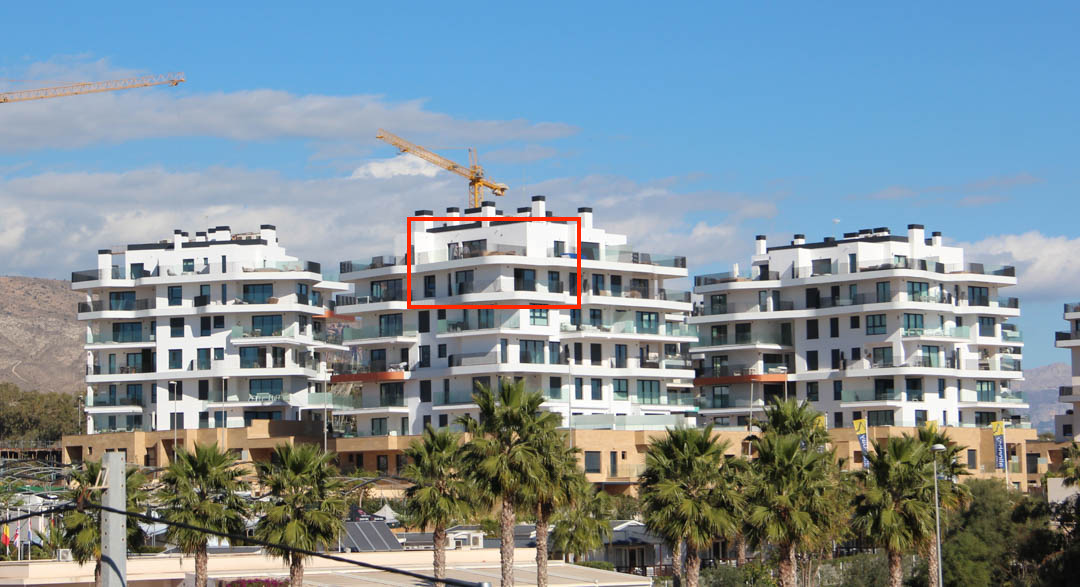 Lägenhet i Villajoyosa, Alicante, Spanien 3 sovrum, 259 kvm. Nr. 89137