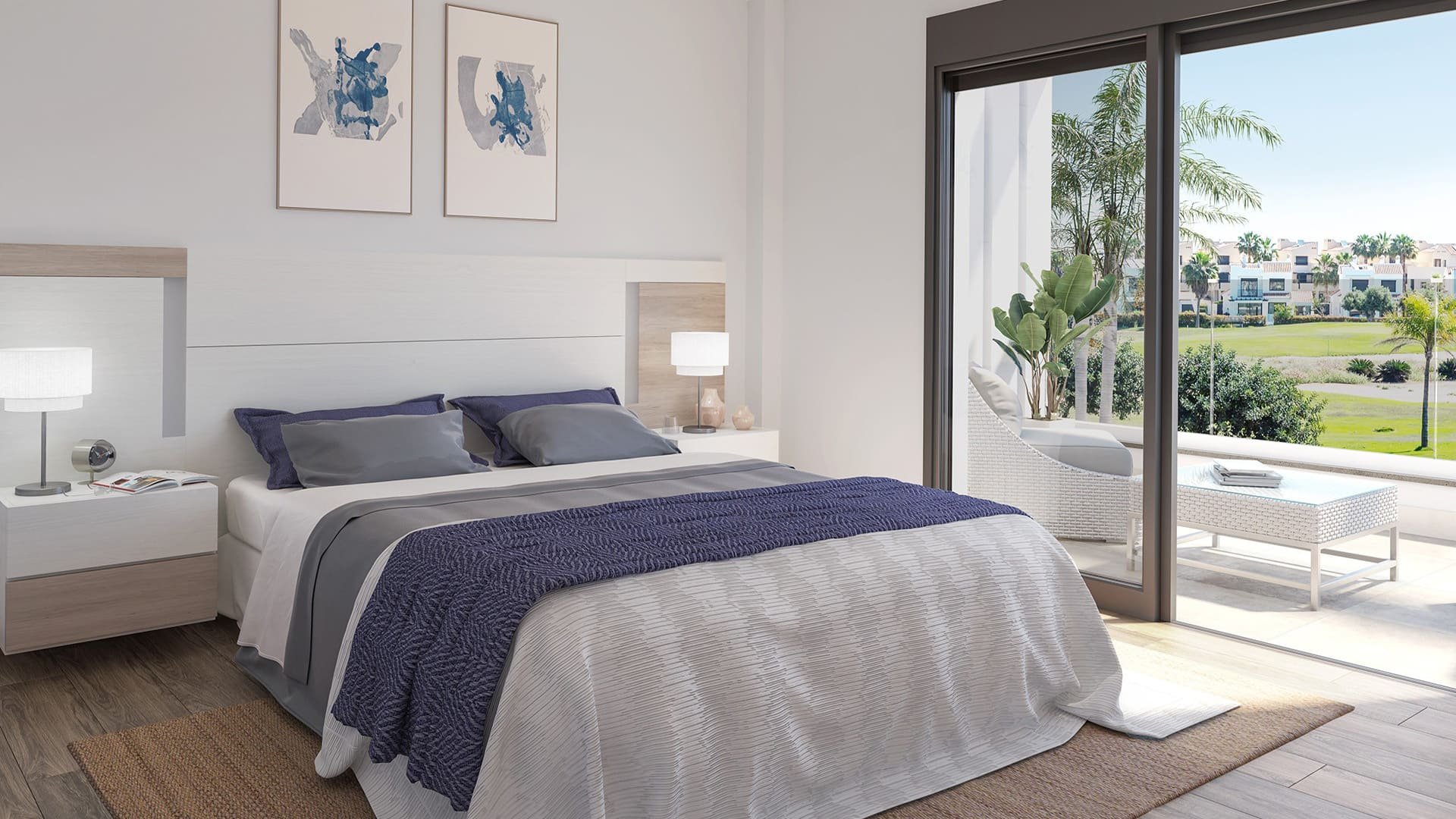 Villa en La Pinada Nature Resort, Roda, Murcia, España 4 dormitorios, 135 m2 No. 91007