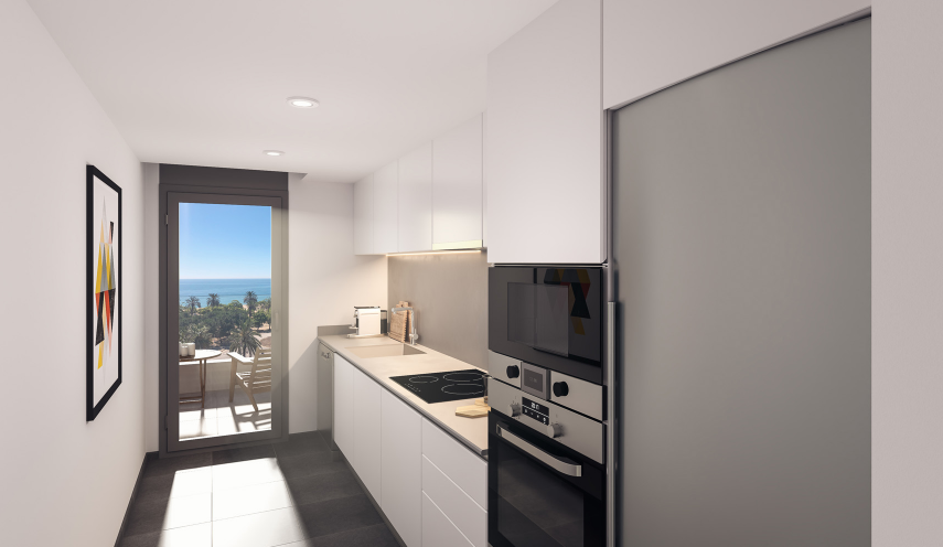 Apartament w Mataro, Barcelona, Hiszpania 4 sypialnie, 109 mkw. nr 22240