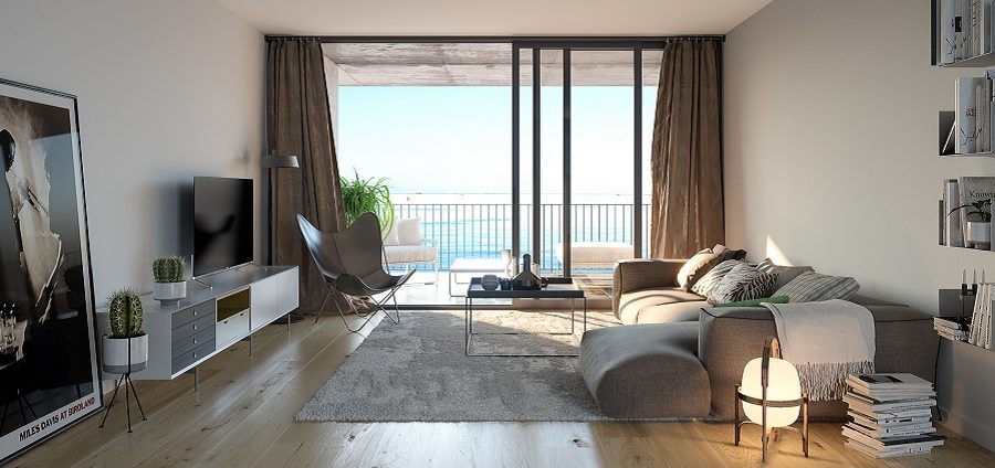 Dzīvoklis Badalona, Barcelona, Spānijā 4 istabas, 128 m2 Nr. 35337