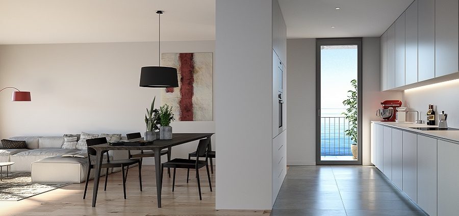Dzīvoklis Badalona, Barcelona, Spānijā 4 istabas, 128 m2 Nr. 35337