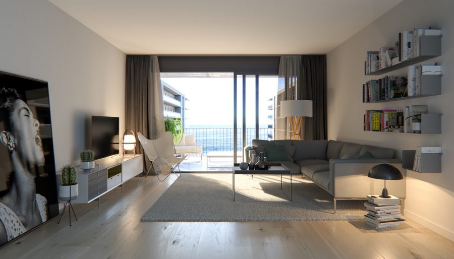 Dzīvoklis Badalona, Barcelona, Spānijā 4 istabas, 128 m2 Nr. 35337