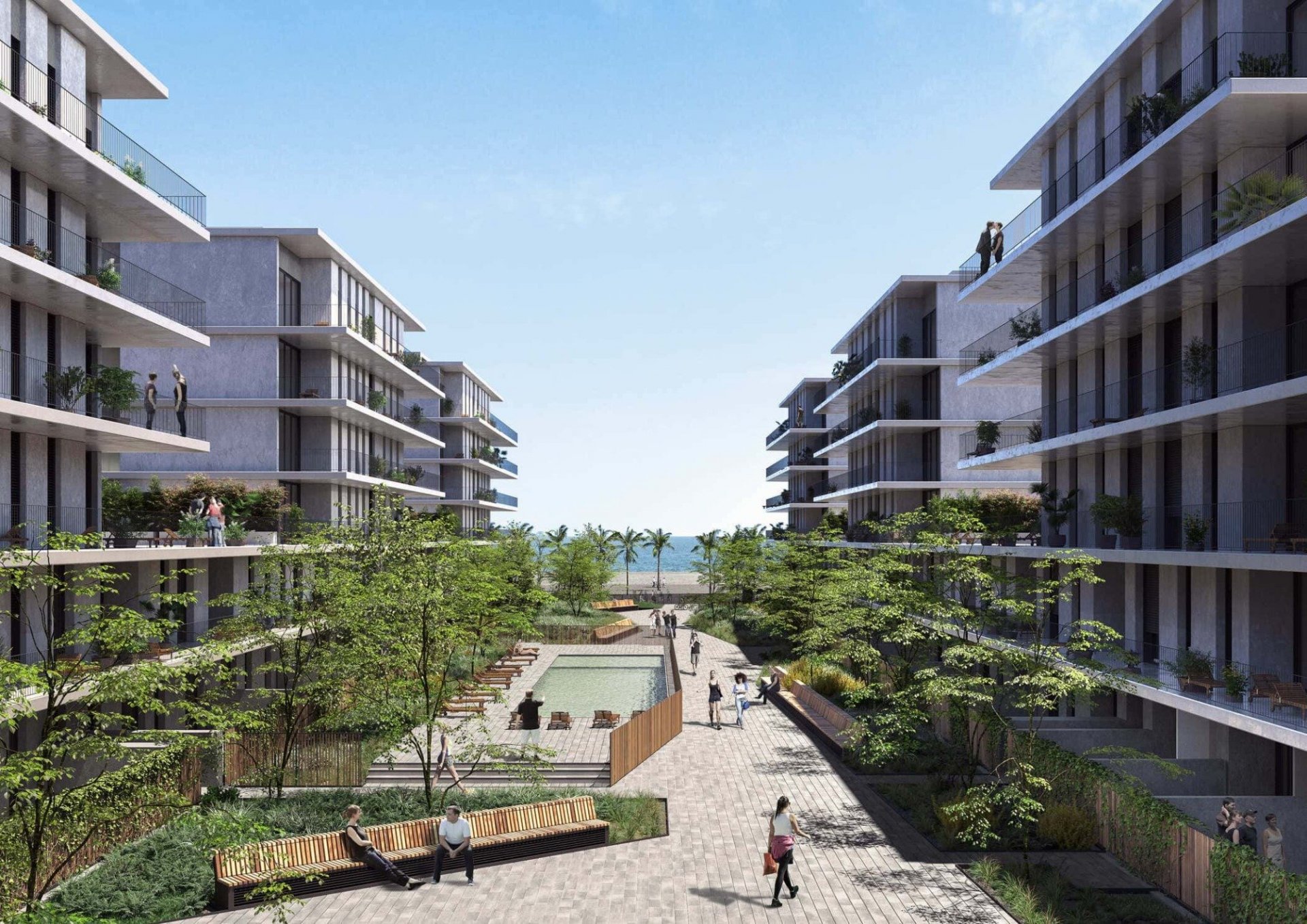 Dzīvoklis Badalona, Barcelona, Spānijā 4 istabas, 128 m2 Nr. 35337