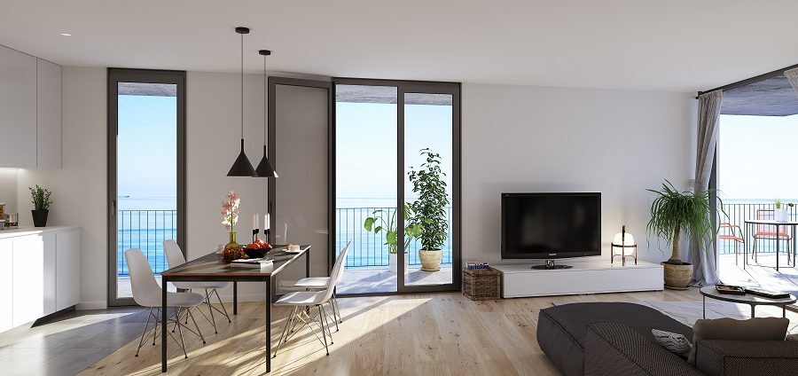 Dzīvoklis Badalona, Barcelona, Spānijā 4 istabas, 128 m2 Nr. 35337