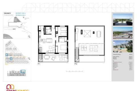 Penthauss pārdošanā Torrevieja, Alicante, Spānijā 2 istabas, 77 m2 Nr. 82298 - attēls 22