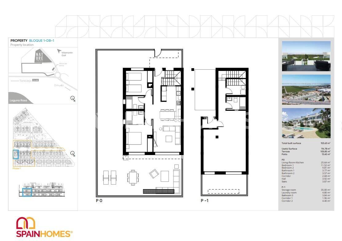 Attico a Torrevieja, Alicante, Spagna 2 camere da letto, 77 mq. N° 82298