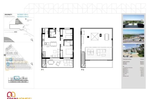 Penthauss pārdošanā Torrevieja, Alicante, Spānijā 2 istabas, 77 m2 Nr. 82298 - attēls 20