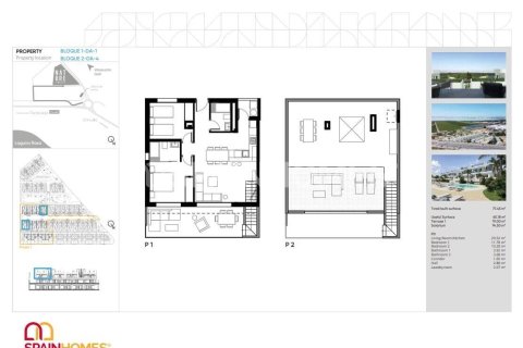 Penthauss pārdošanā Torrevieja, Alicante, Spānijā 2 istabas, 77 m2 Nr. 82298 - attēls 19