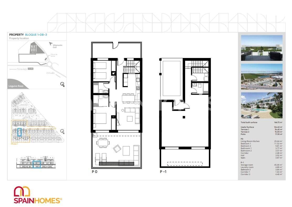 Attico a Torrevieja, Alicante, Spagna 2 camere da letto, 77 mq. N° 82298