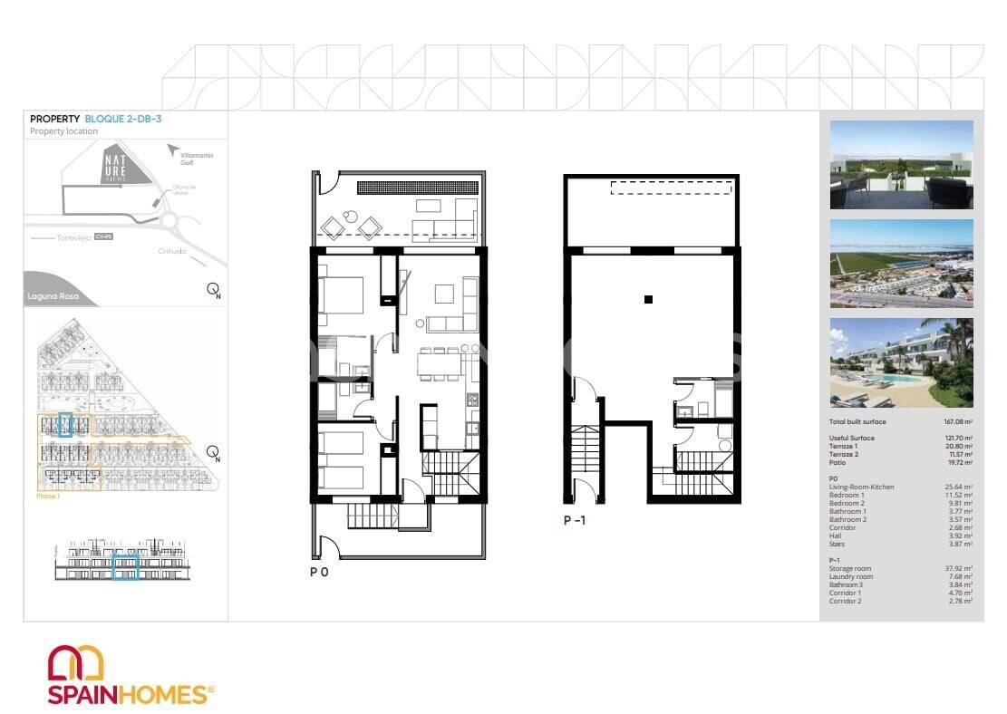 Attico a Torrevieja, Alicante, Spagna 2 camere da letto, 77 mq. N° 82298