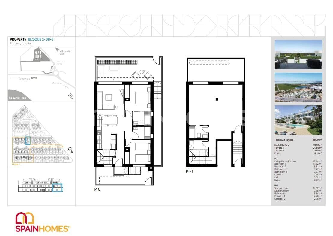 Attico a Torrevieja, Alicante, Spagna 2 camere da letto, 77 mq. N° 82298