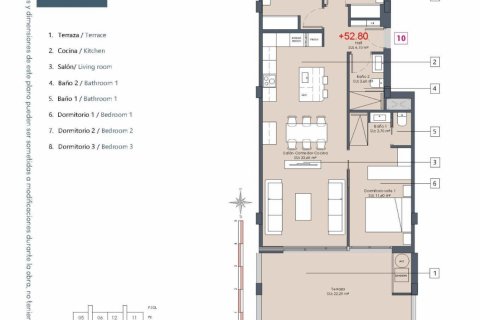 Appartamento in vendita Benijofar, Alicante, Spagna 3 camere da letto, 90 mq. N° 116246 - foto 13