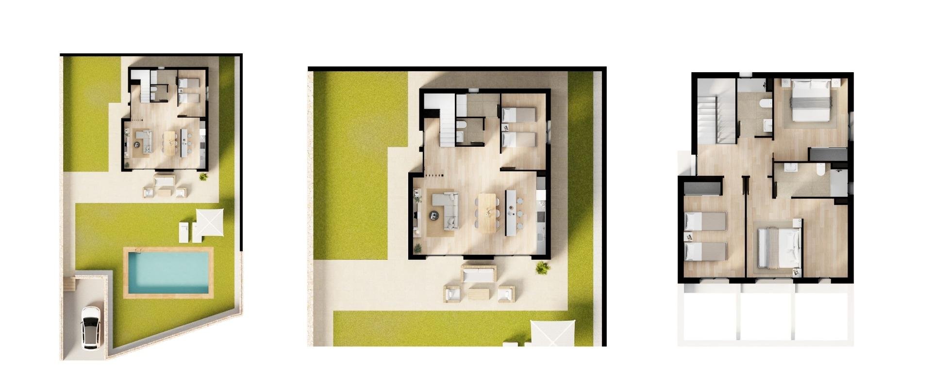 Villa in Finestrat, Alicante, Spain 4 bedrooms, 157 sq.m. No. 99272