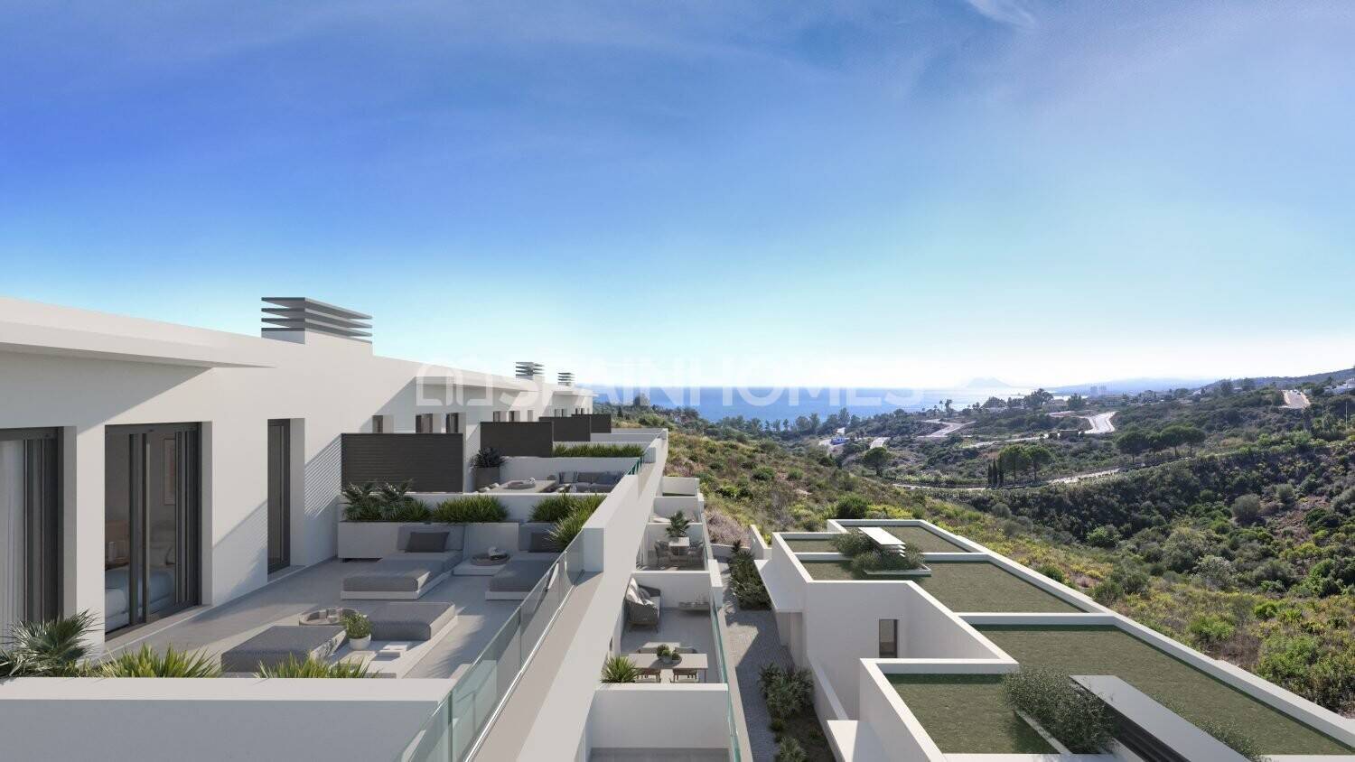 Villa à Manilva, Malaga, Espagne 4 chambres, 110 m2 No. 50974