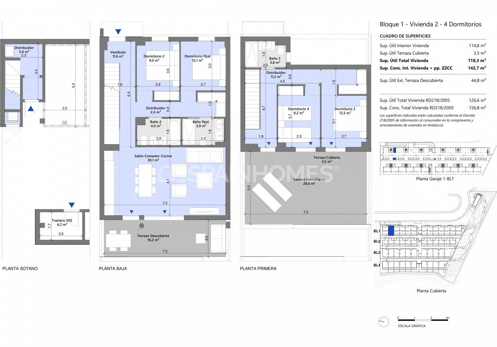 Villa à Manilva, Malaga, Espagne 4 chambres, 110 m2 No. 50974