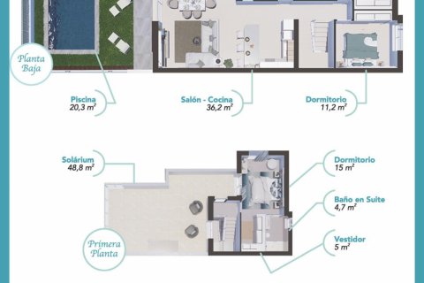 Villa zum Verkauf Los Alcazares, Murcia, Spanien 3 Schlafzimmer, 232 m2 Nr. 112801 - Foto 14