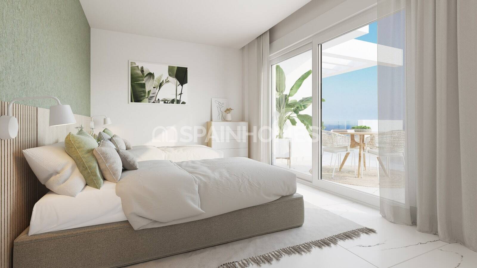 Penthouse w Casares, Malaga, Hiszpania 2 sypialnie, 78 mkw. nr 48598