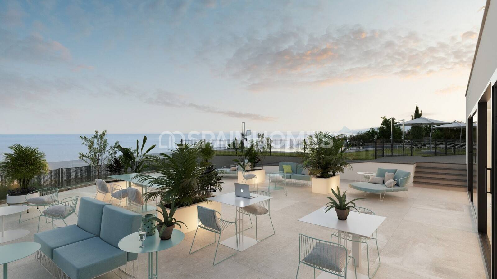 Penthouse w Casares, Malaga, Hiszpania 2 sypialnie, 78 mkw. nr 48598