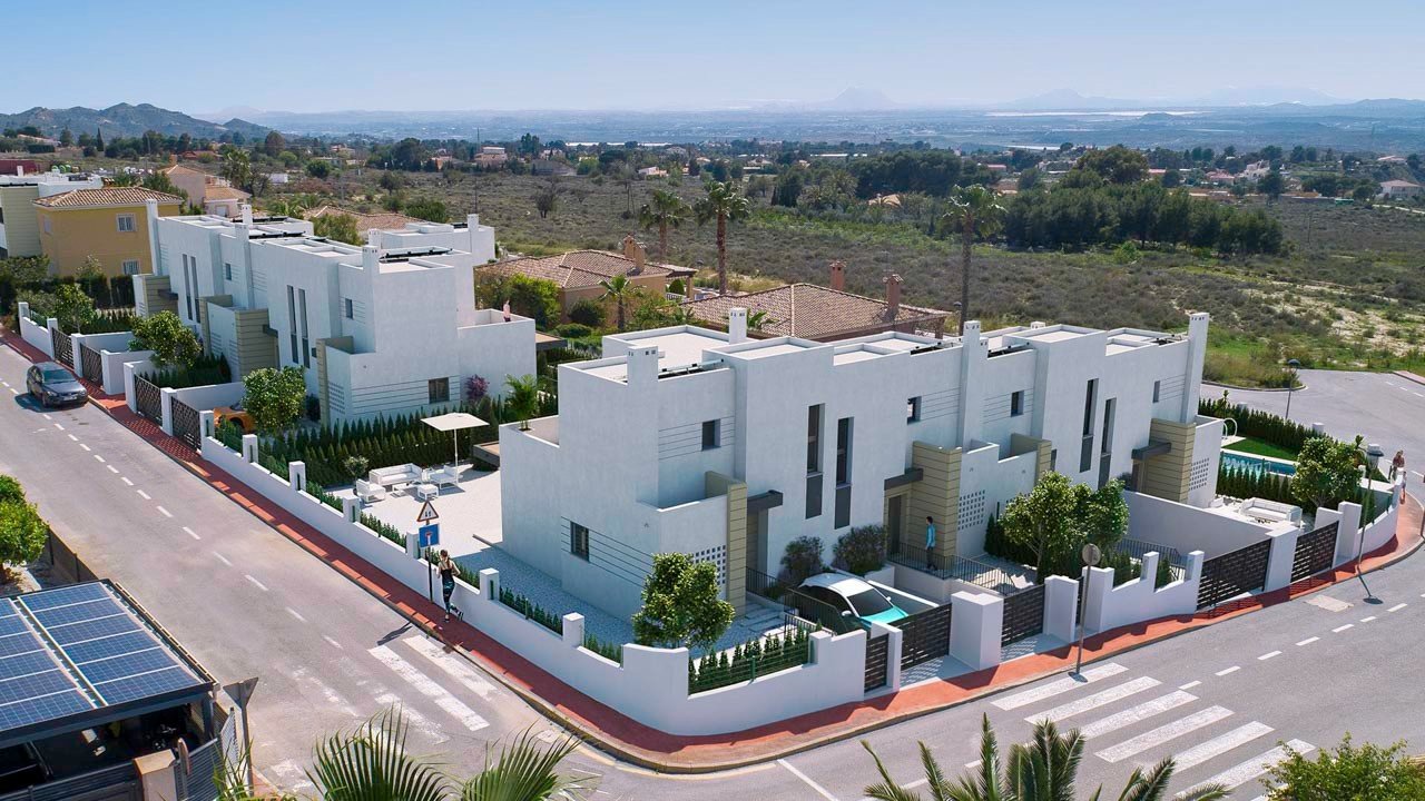 Duplex a Busot, Alicante, Spagna 3 camere da letto, 159 mq. N° 59325