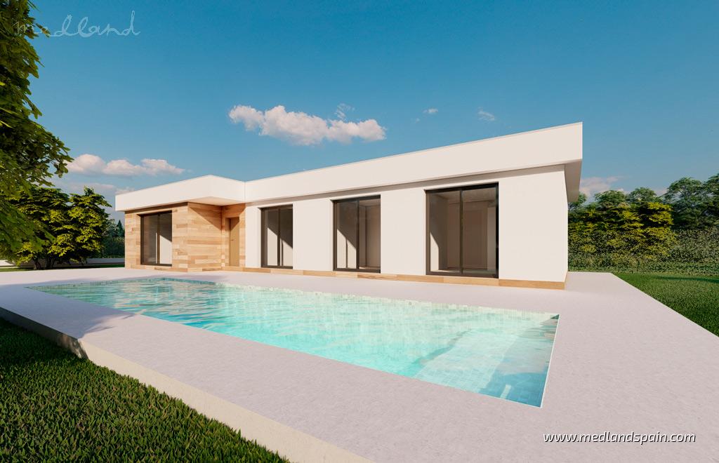 Villa in Murcia, Spain 3 bedrooms, 104 sq.m. No. 60149