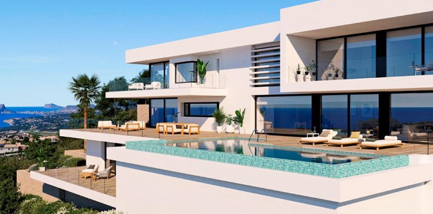 Villa Cumbre Del Sol, Alicante, Spānijā 5 istabas, 1084 m2 Nr. 60298