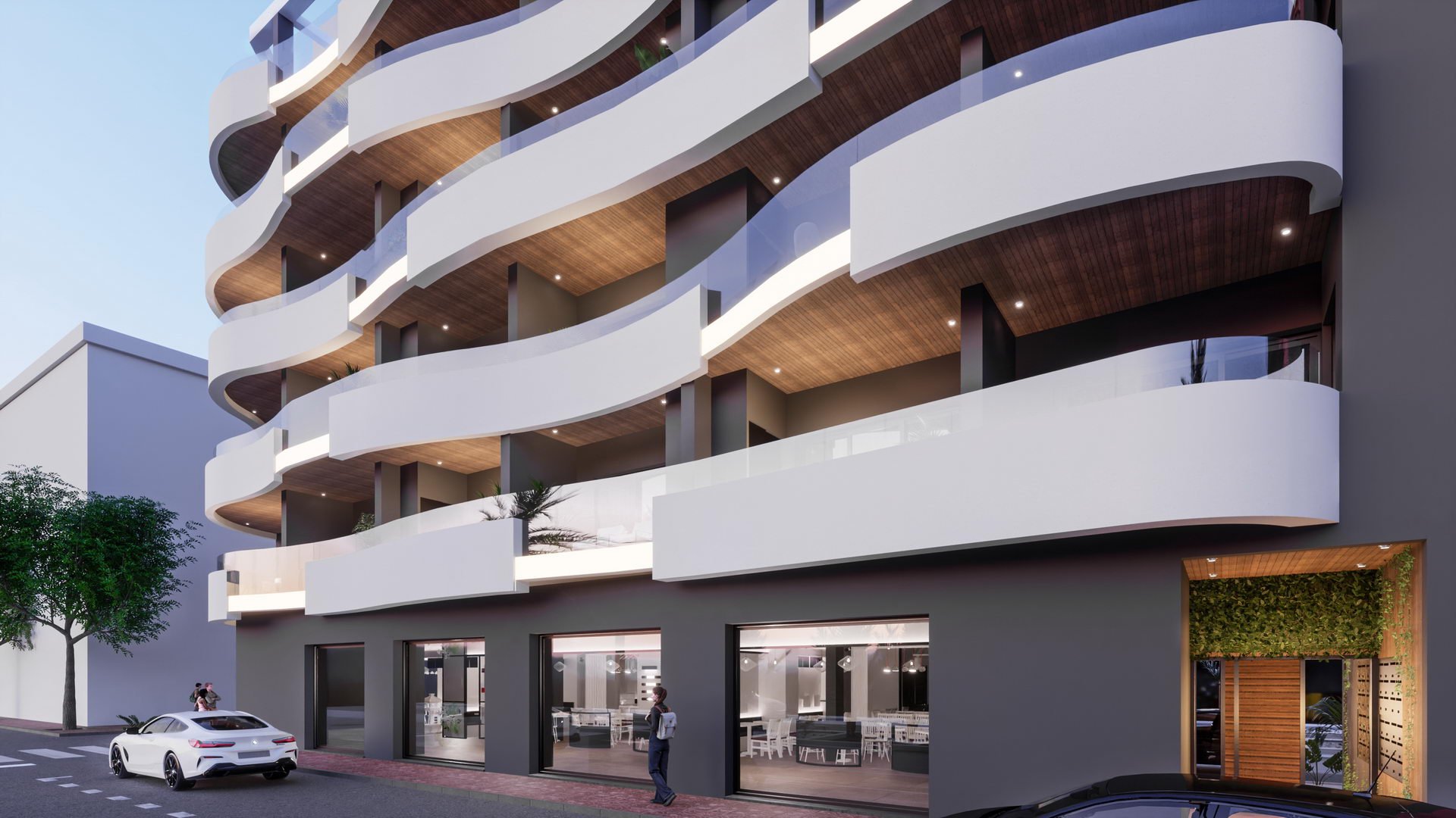 Apartment in Kasia V, Torrevieja, Alicante, Spa, 2 bedrooms, 53.2 sq.m. No. 91777