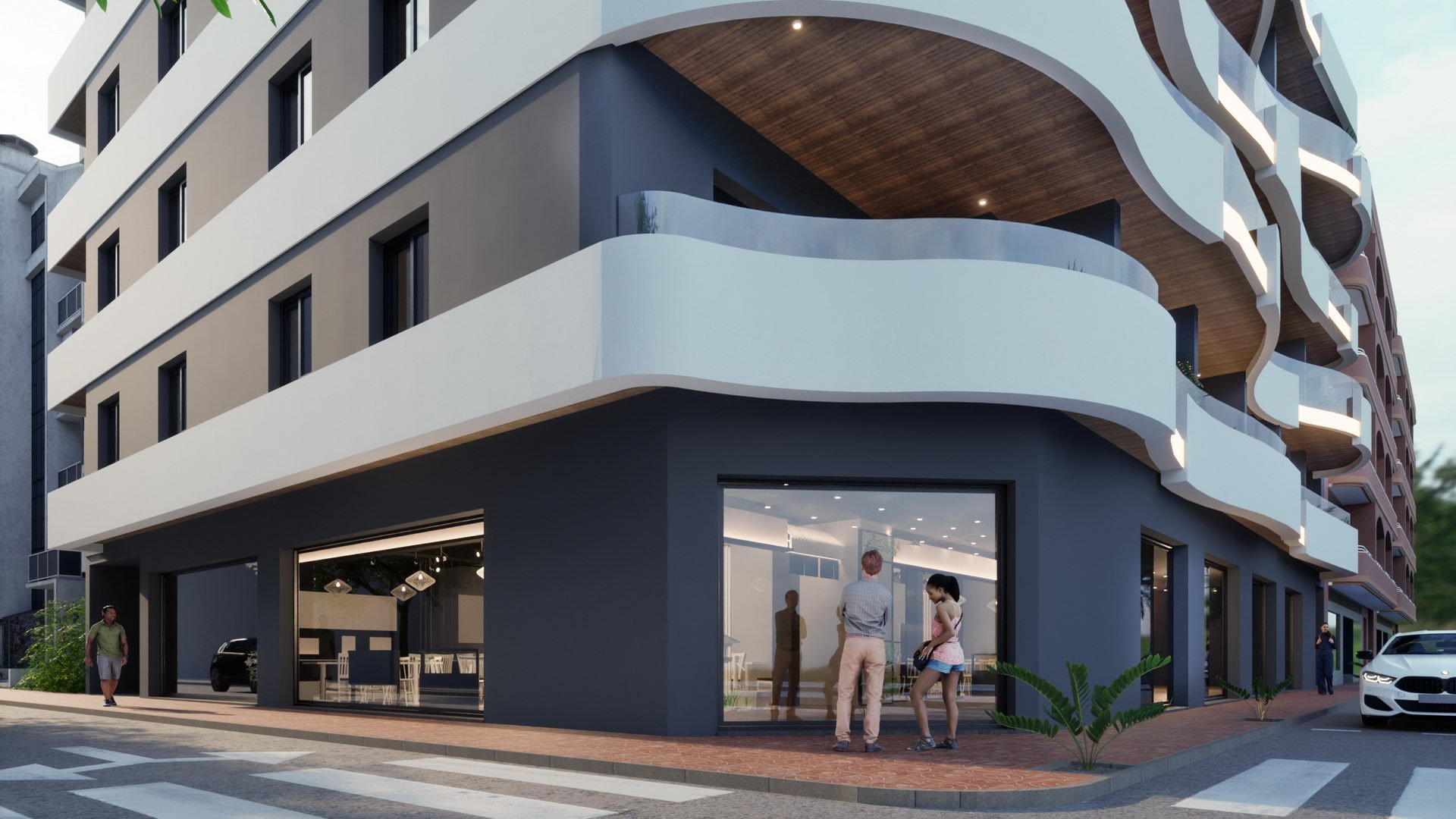 Apartment in Kasia V, Torrevieja, Alicante, Spa, 2 bedrooms, 53.2 sq.m. No. 91777