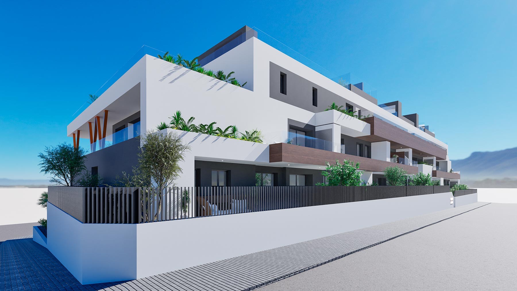 Квартира в Бенихофар, Аликанте, Испания 2 спальни, 62м2 №94277