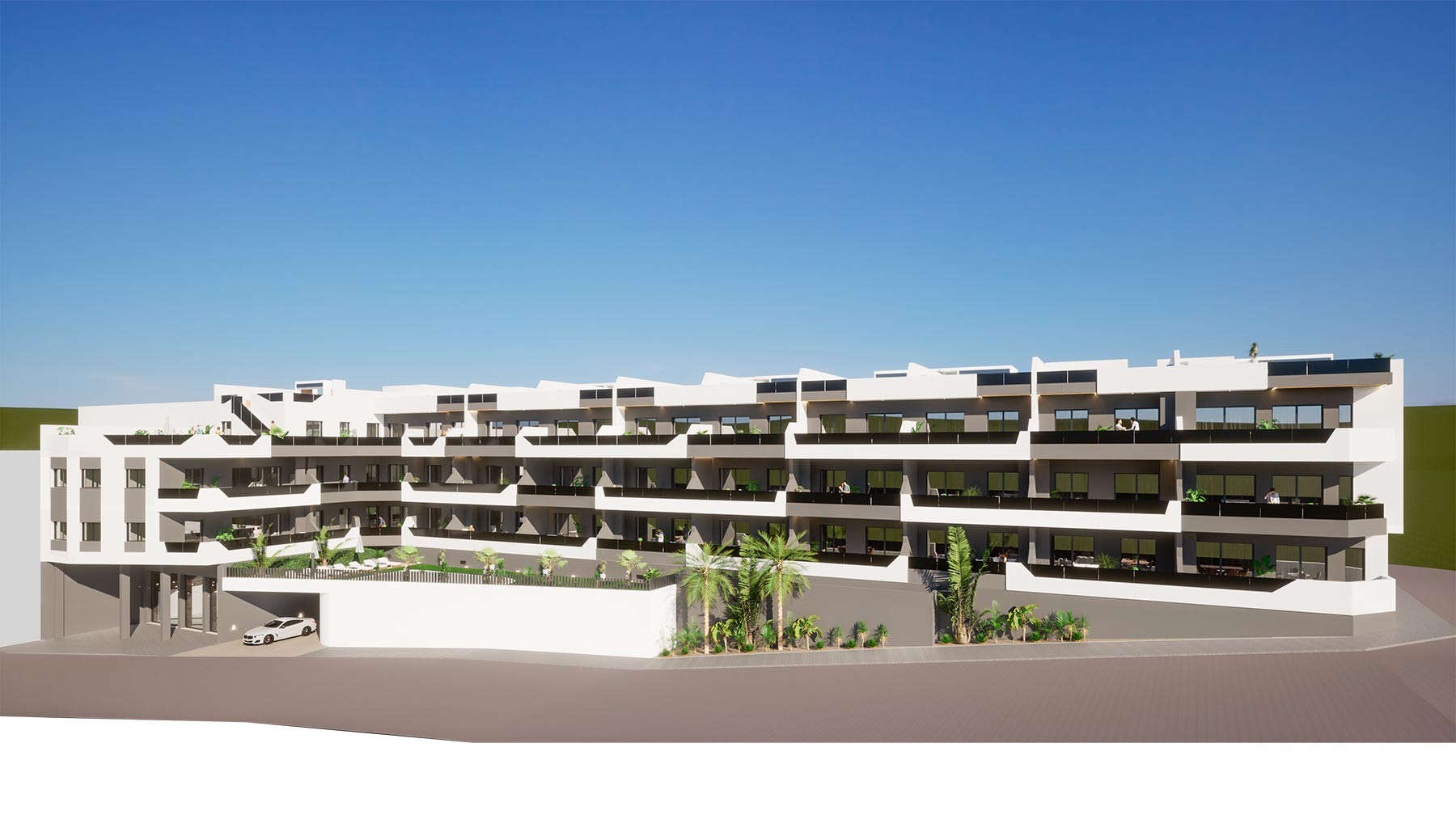 Appartamento a Benijofar, Alicante, Spagna 2 camere da letto, 57 mq. N° 94282