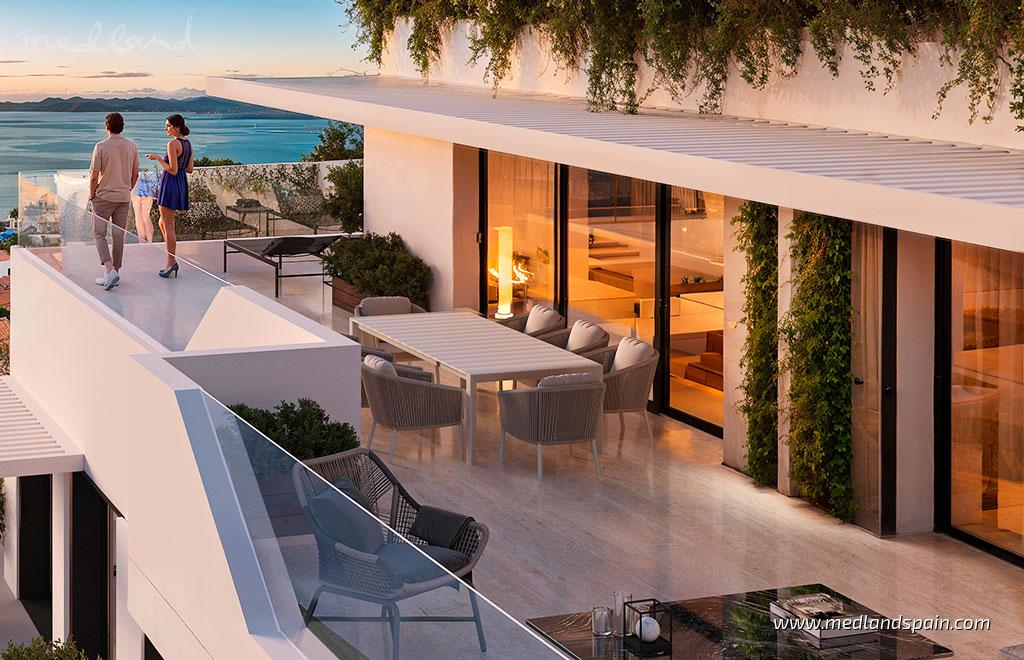 Apartment in Mijas Costa, Malaga, Spain 2 bedrooms, 76 sq.m. No. 105080