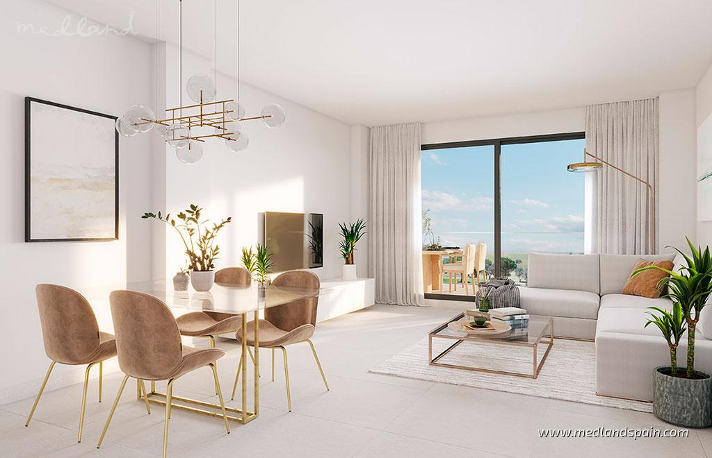 Apartament w Casares, Malaga, Hiszpania 2 sypialnie, 99 mkw. nr 105155