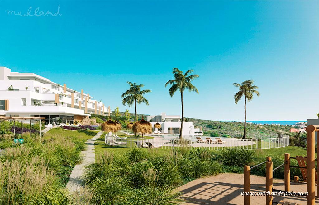 Apartament w Casares, Malaga, Hiszpania 2 sypialnie, 99 mkw. nr 105155